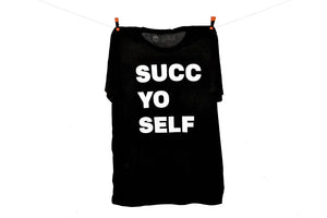 SUCC YO SELF Succulent Studios t-shirt
